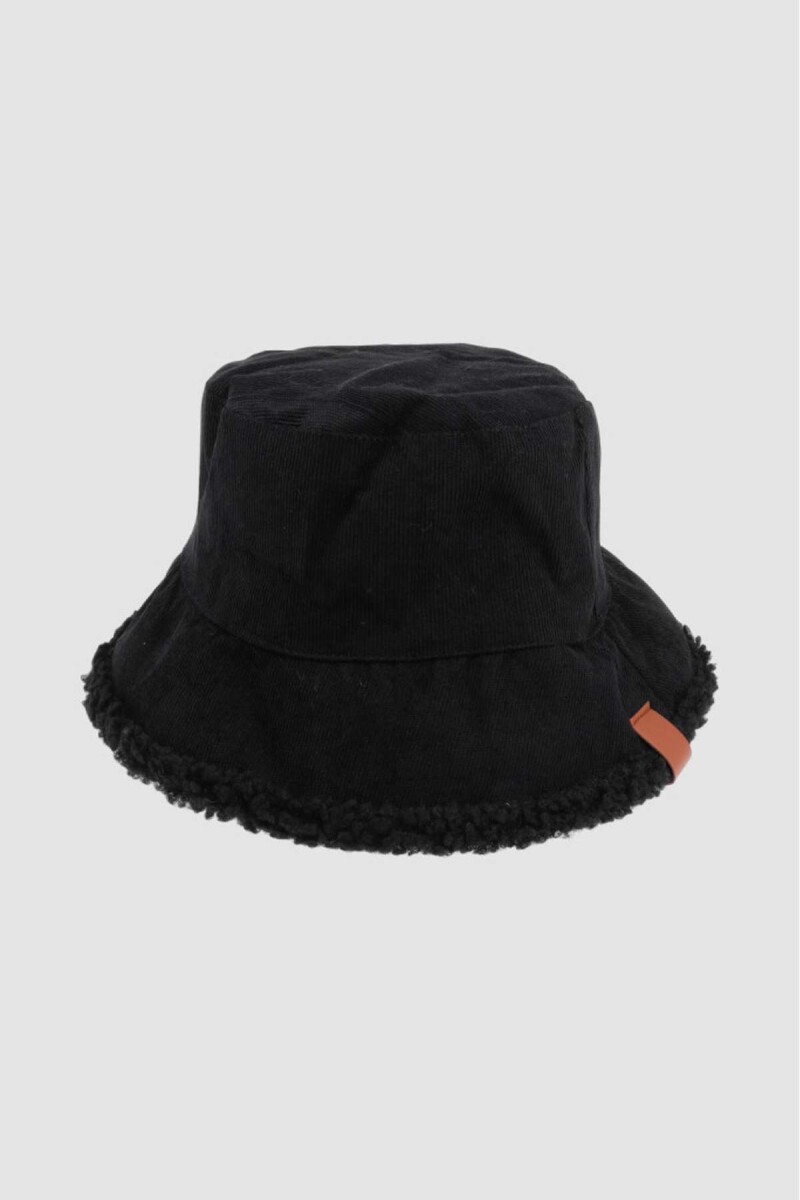 Bucket gema forrado dama - Negro 