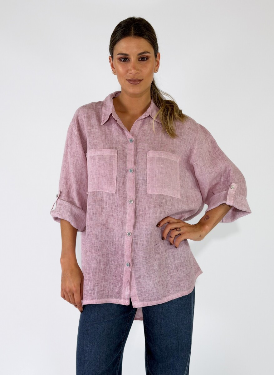 CAMISA SOLANAS - ROSA 