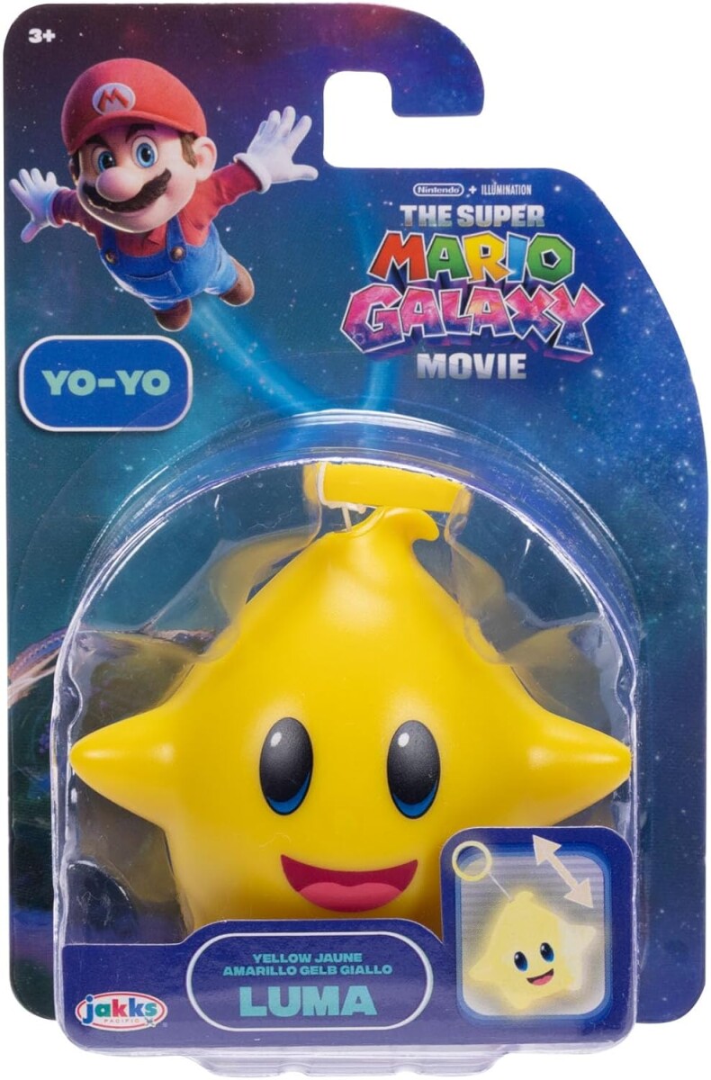 YOYO SUPER MARIO GALAXY ESTRELLA - AMARILLO 