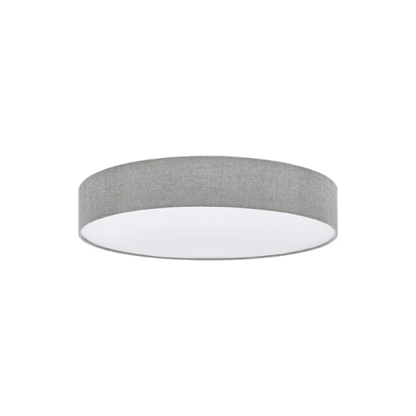 Plafón de tela gris claro 5XE27 Ø76 PASTERI EG3189