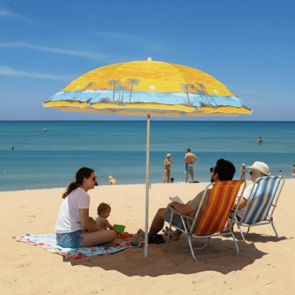 SOMBRILLA DE PLAYA - DISEÑOS VARIOS SOMBRILLA DE PLAYA - DISEÑOS VARIOS