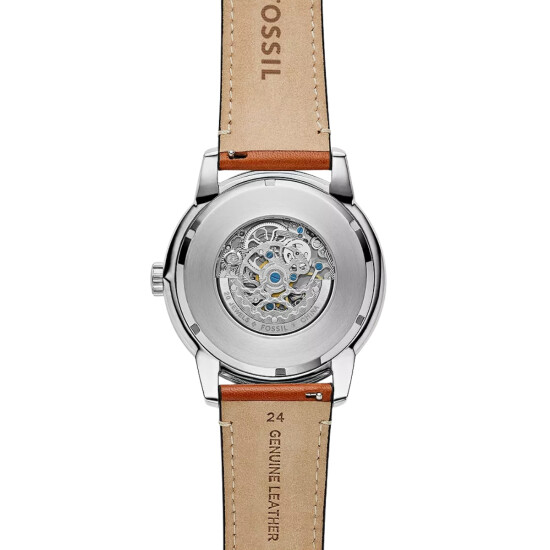 Reloj Fossil Automatic Cuero Marrón ME3154 0