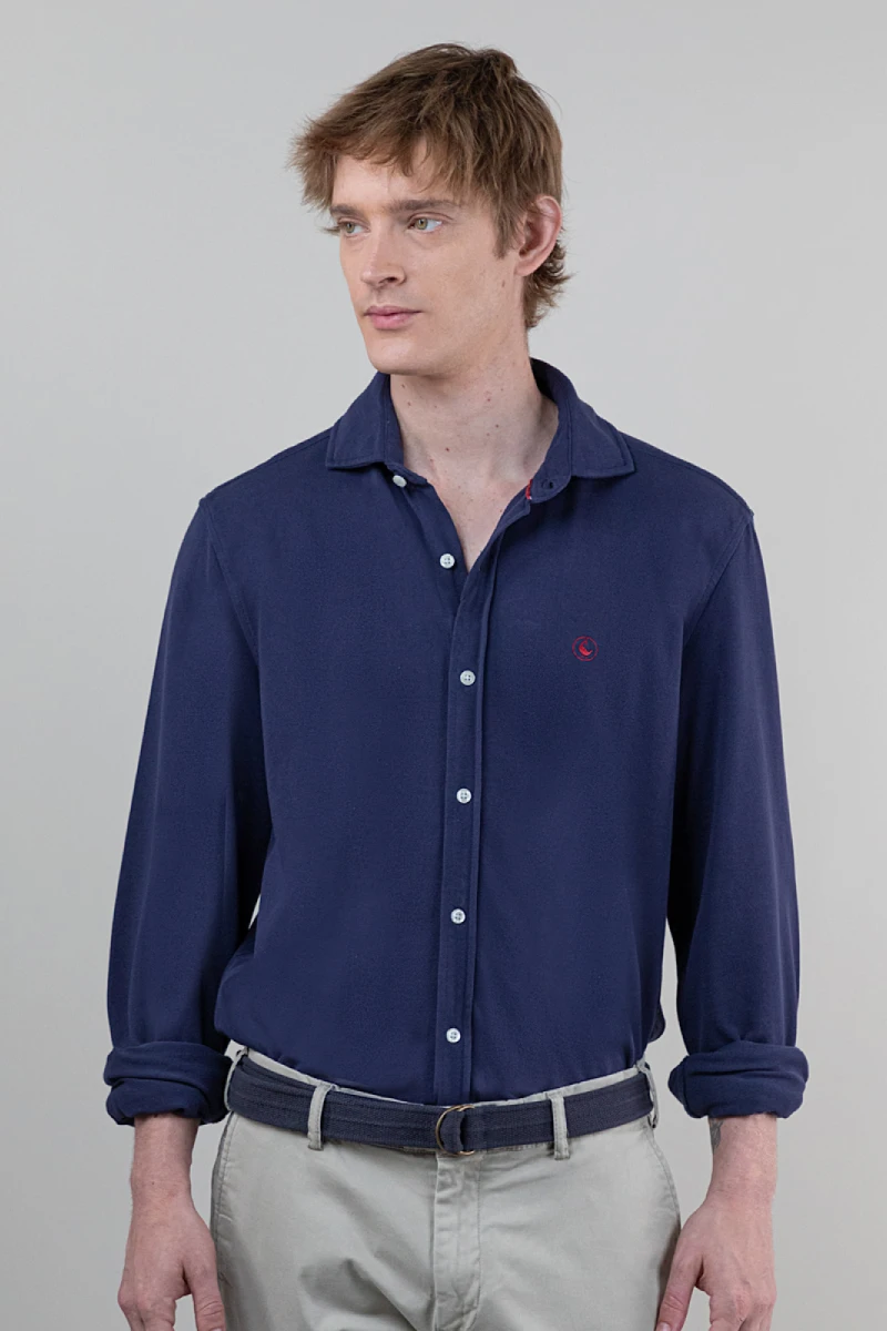 Camisa Punto Piqué El Ganso Marino