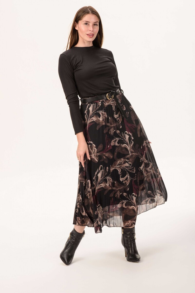 Falda Matilde - negro 