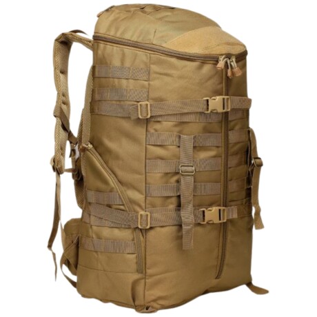 Mochila táctica Tri Zip 70 litros Caqui