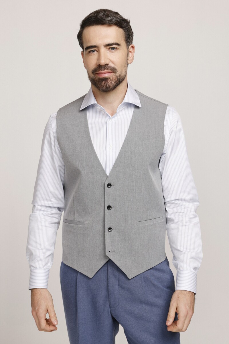 Chaleco Reversible Due Volti GRIS/CHARCOAL