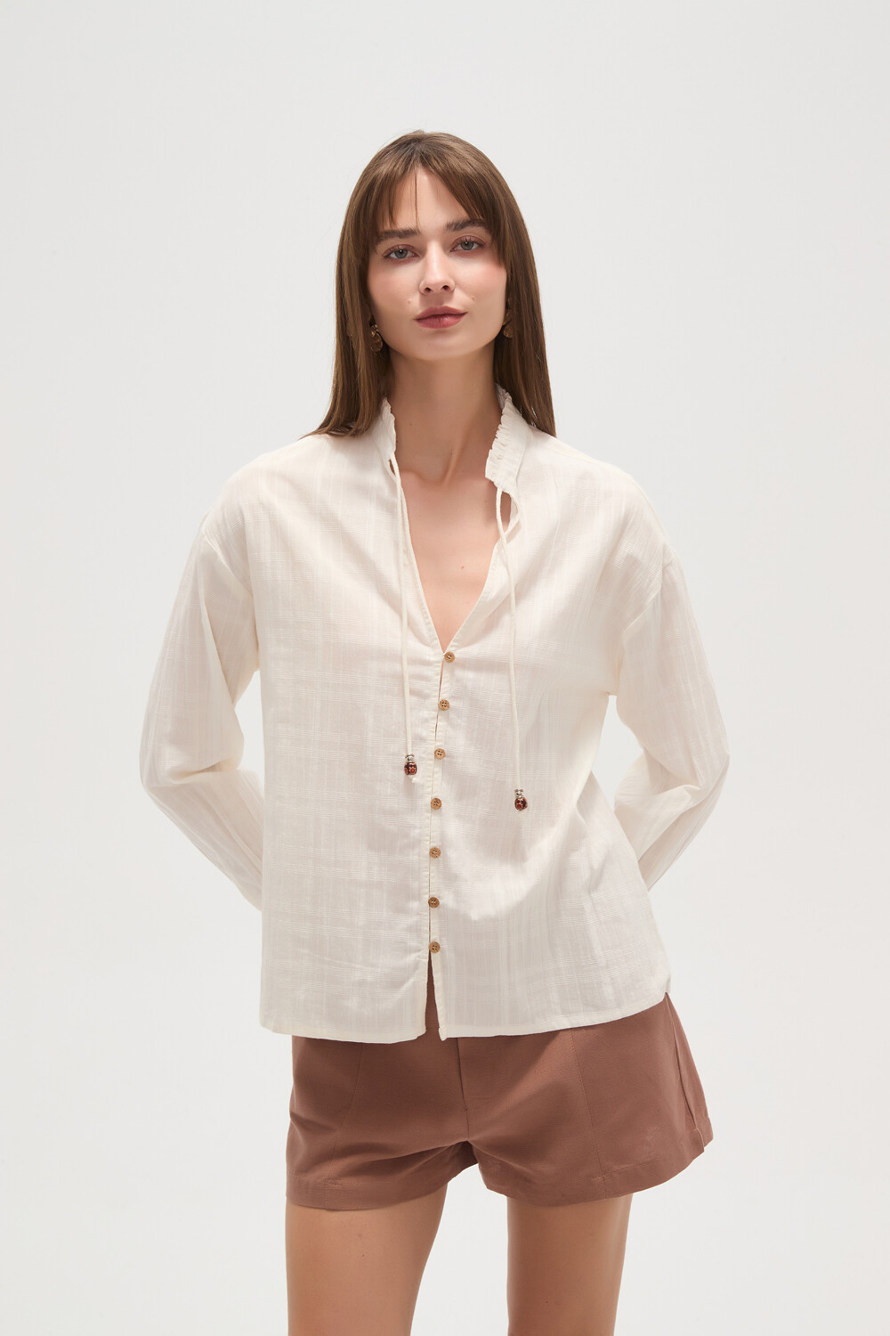 Camisa Huna Marfil / Off White