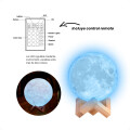 Lampara Veladora Luna RGB de 15 CM Lampara Veladora Luna RGB de 15 CM