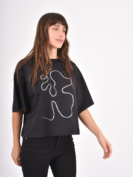 REMERA CORI NEGRO