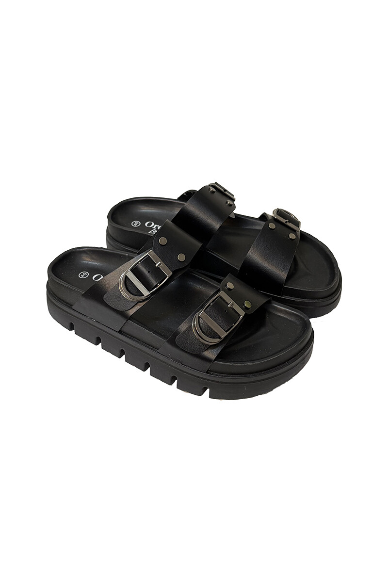 Sandalias Las Oreiro negro