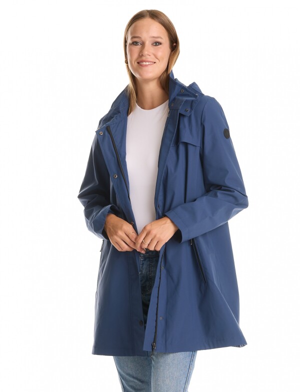 Gabardina Impermeable AZUL