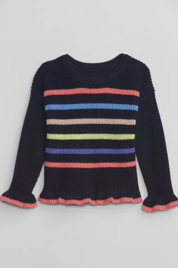 Buzo A Rayas Toddler Niña Navy Stripe