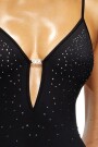 UFBY-OVAL-D-BODYSUIT UW BODY Negro