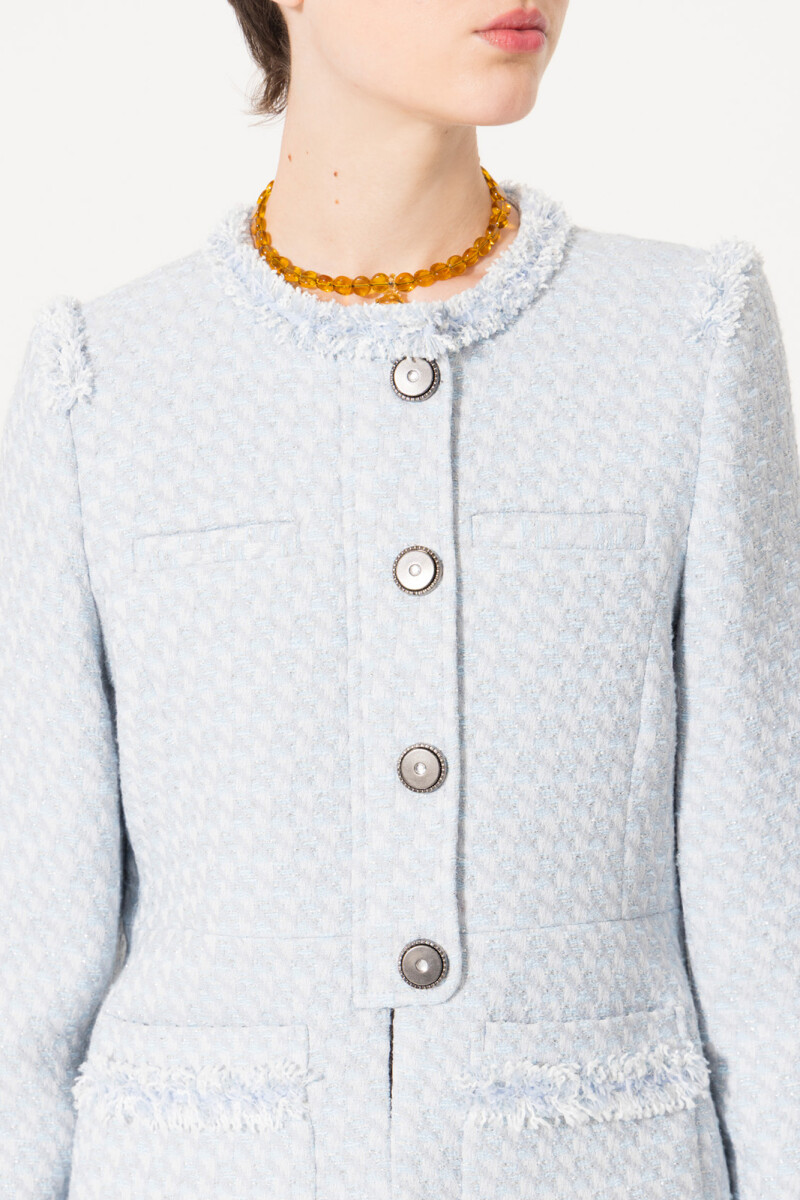 CHAQUETA COCO Celeste