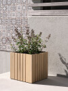 Maceta EJDER 33x33xH32 madera Maceta EJDER 33x33xH32 madera