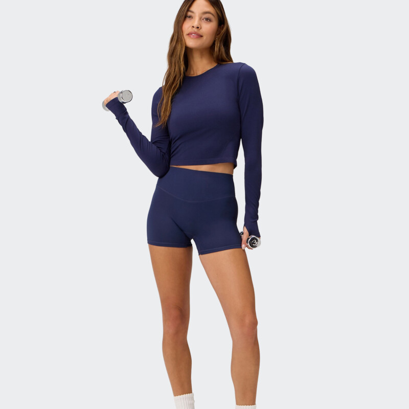 Short Fabletics No Seam Pure Luxe Azul