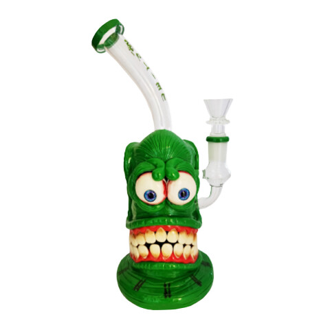 BONG ALIEN 3D PERCOLADOR MATRIX 25CM DE ALTO - AL185 BONG ALIEN 3D PERCOLADOR MATRIX 25CM DE ALTO - AL185