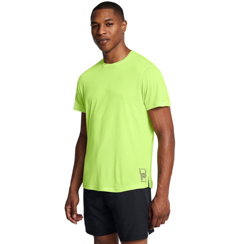 UA RUN ANYWHERE TEE-GRN GRN-304