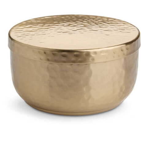 Tarro de almacenaje TENHULT Ø11x6 cm dorado Dorado