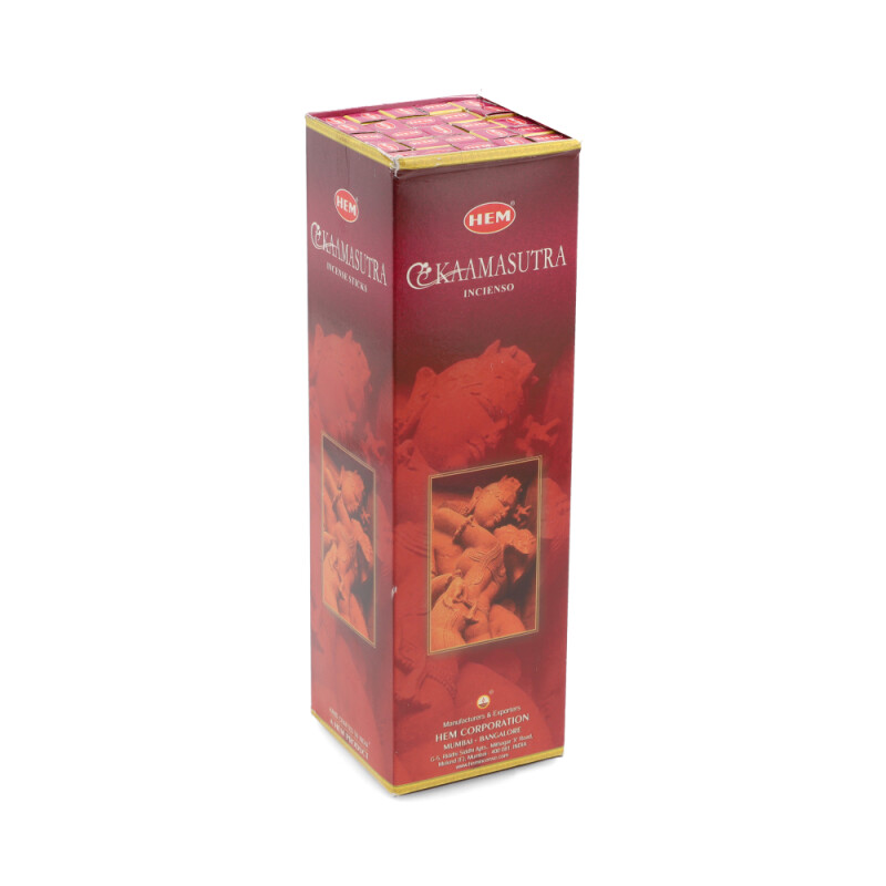 INCIENSO HEM CAJA DE CARBÓN X25 Kamasutra