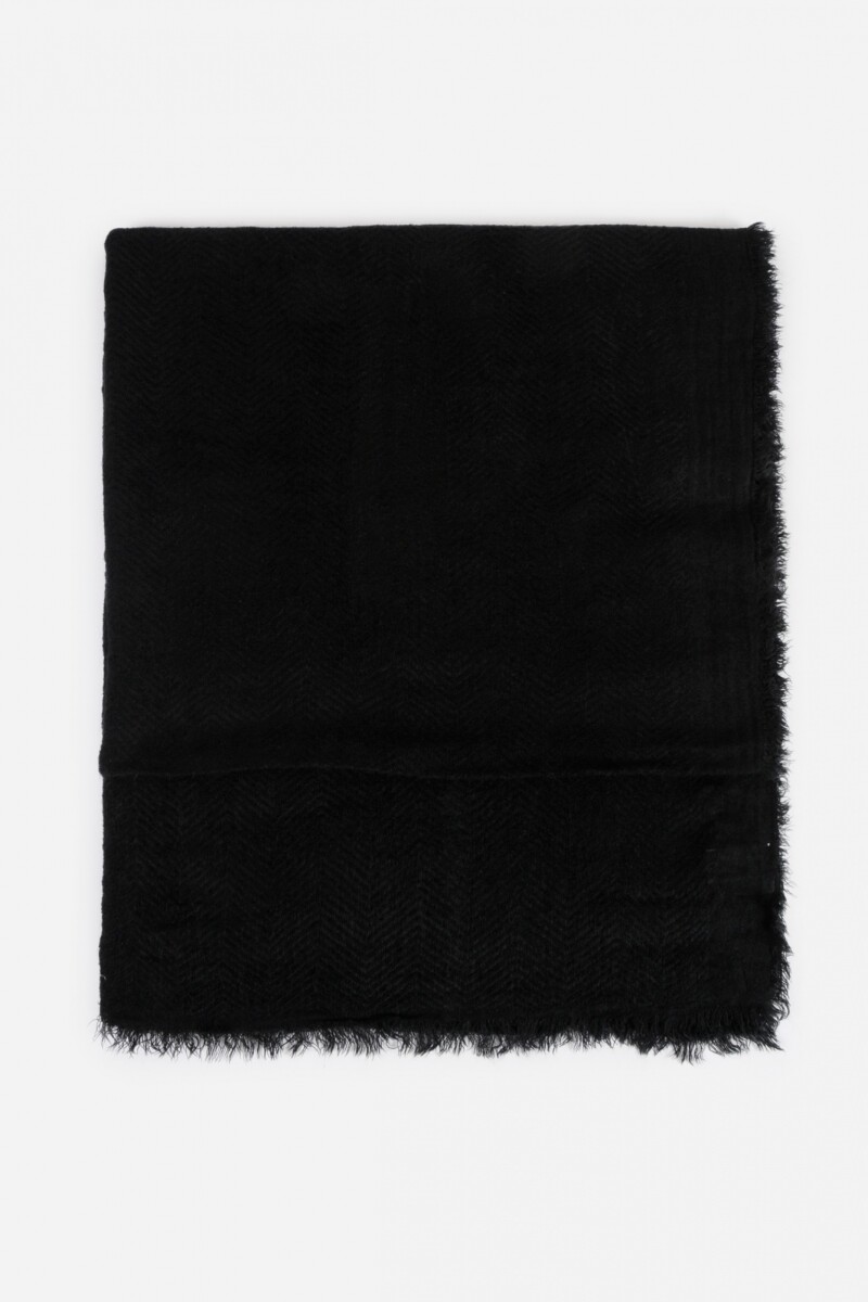 Pashmina texture negro
