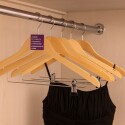 PERCHA DE MADERA CON PINZAS PERCHA DE MADERA CON PINZAS