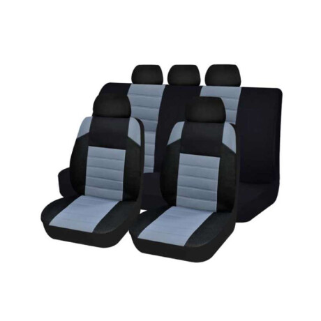 Cubreasientos Negro Y Gris