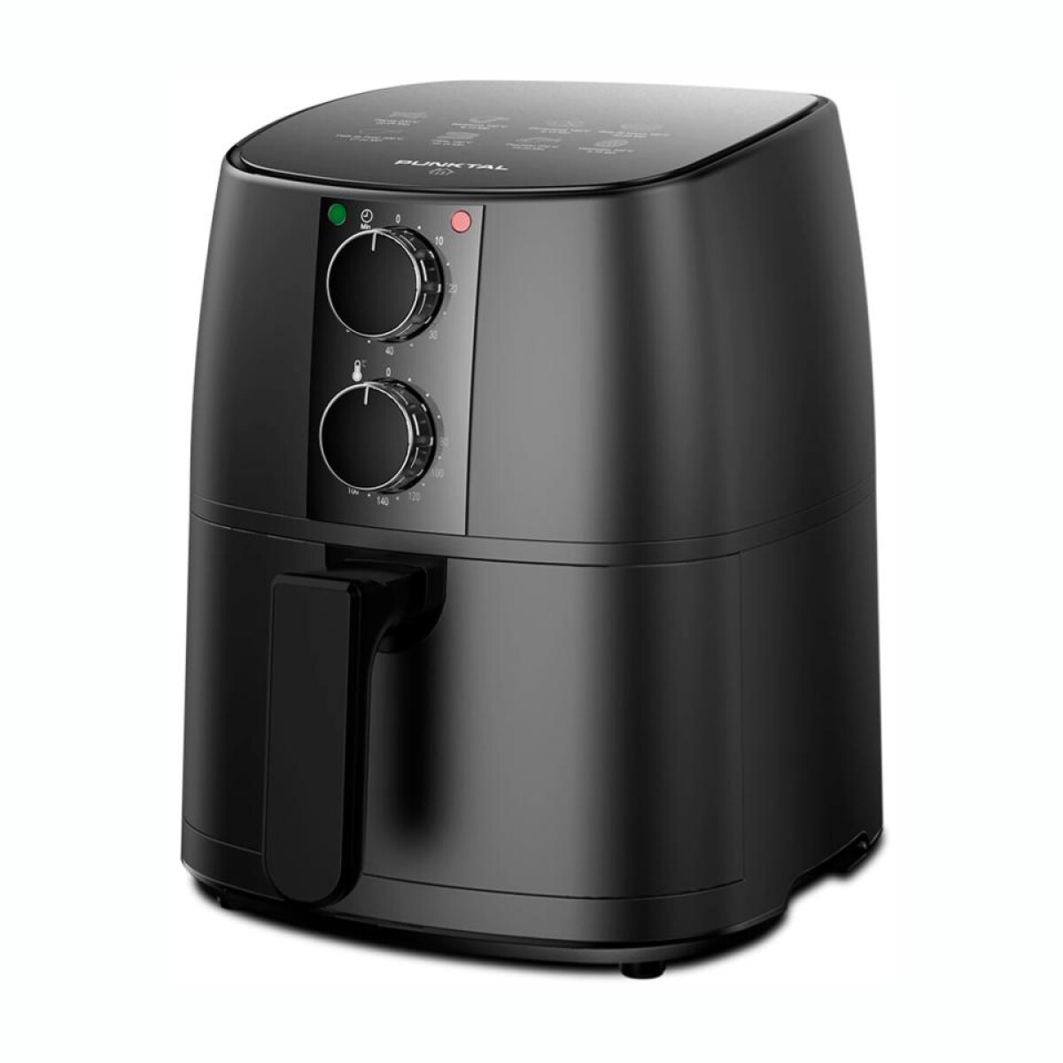 Freidora Sin Aceite PUNKTAL PK-354FM 1400W Capacidad 4L 