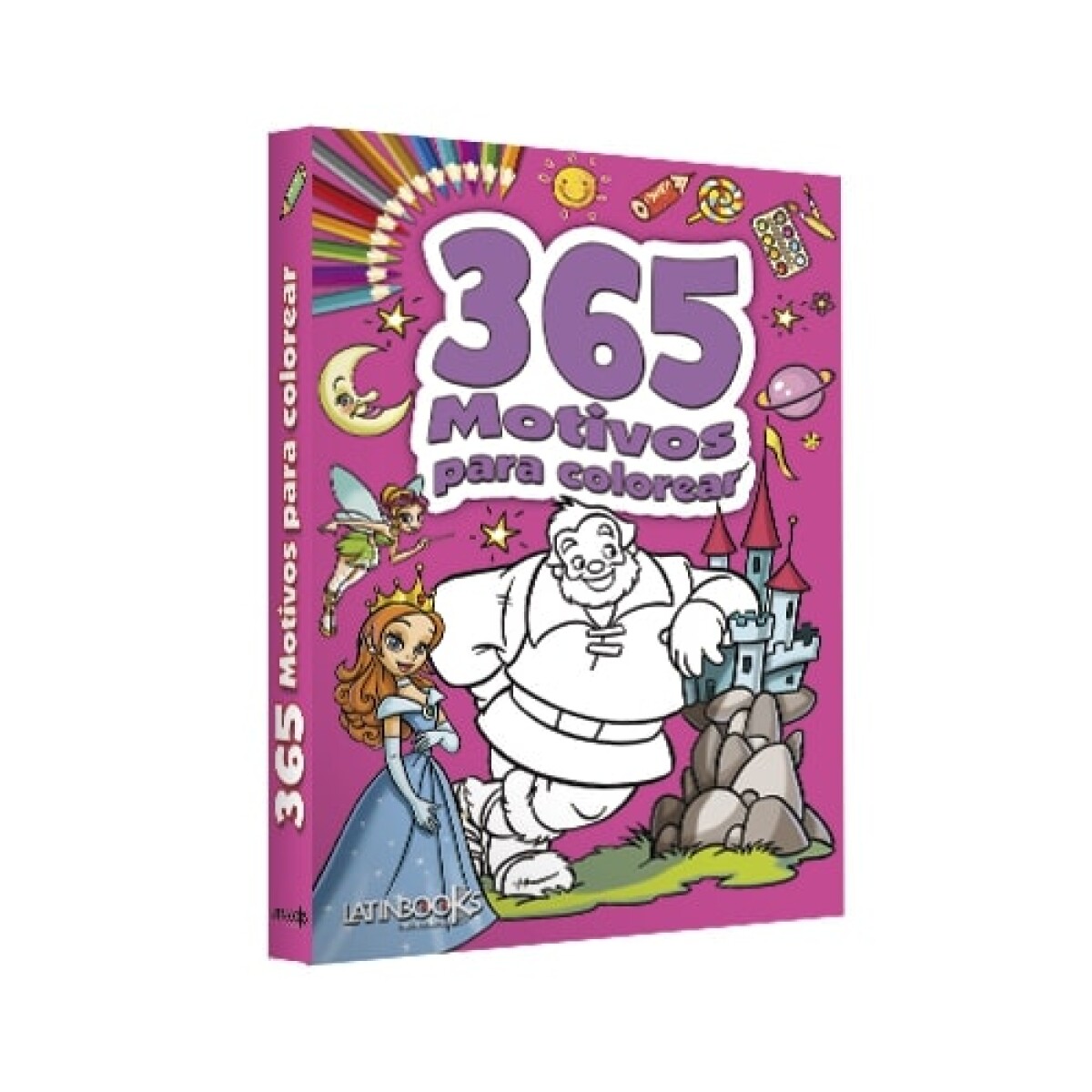 Libro 365 Actividades - Motivos para Colorear 