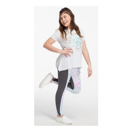 Remera para niña Justice Good Vibe Azul cielo