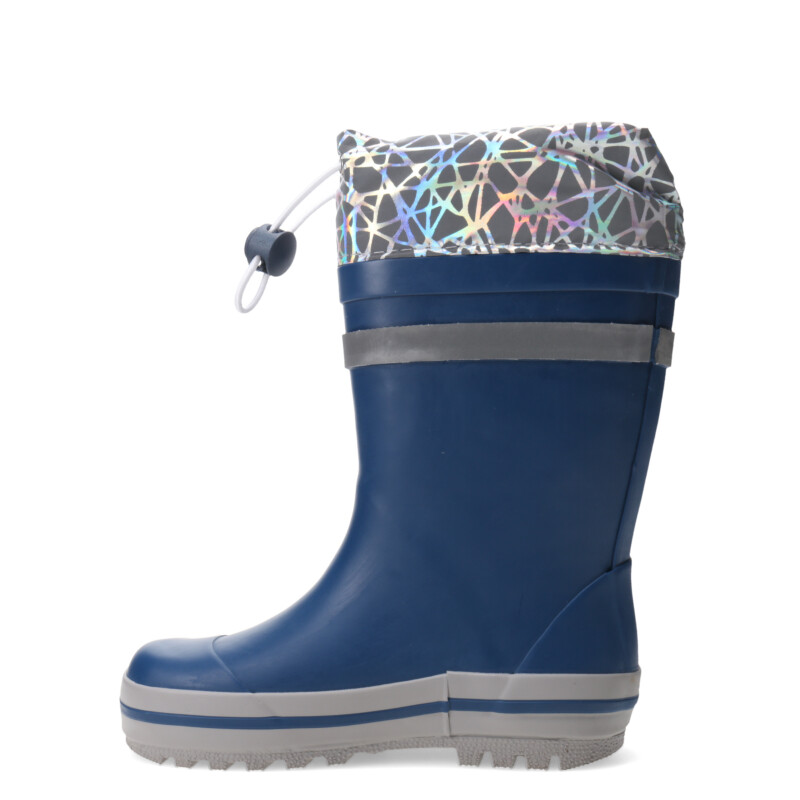 Bota de Niños Croco Kids MILDEN con puño de nylon Azul