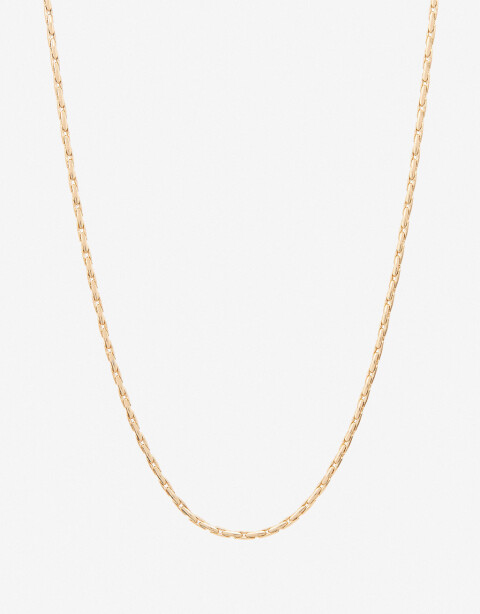Collares Cortos Metal Collar Corto Metal Delicado - Dorado