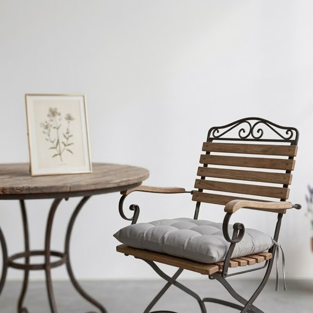 Almohadón para sillas 35x35 - GRIS 