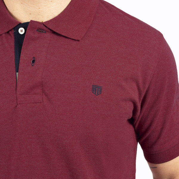 Remera Piqué Wine
