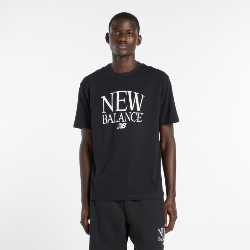 Remera New Balance de Hombre - Reimagined - MT61X6EQBK BLACK