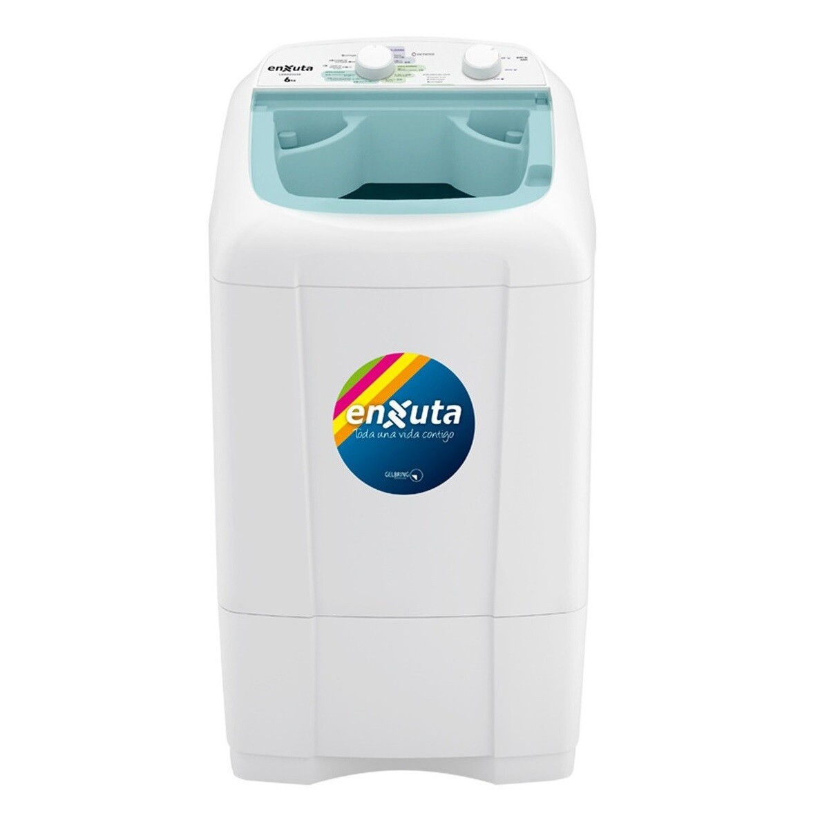 Lavarropas Carga Superior Enxuta Lenx27660 6 Kg 550rpm Color Blanco 