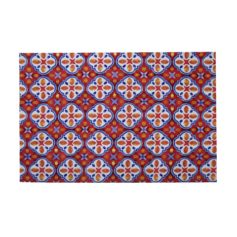 Mantel Waterproof Home Class 140 x 210 cm 4260 PATCH ROJO