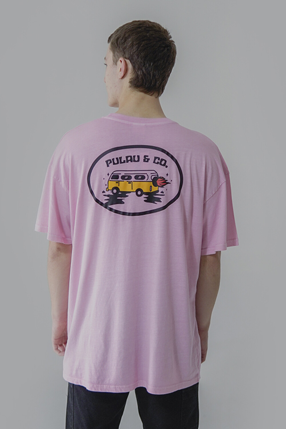 Remera Pulau Combi Rosado