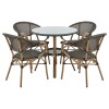 JGO JARDIN NEGRO COMB 5PZAS Unica