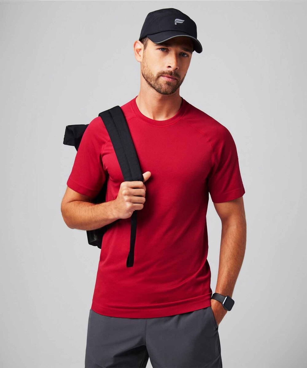 Polo The Training Day Tee Hombre - Holly Berry 