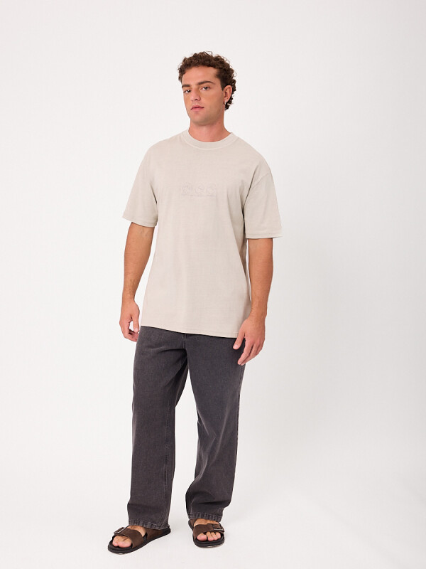 T-SHIRT CASETTE RUSTY Verde Oxido