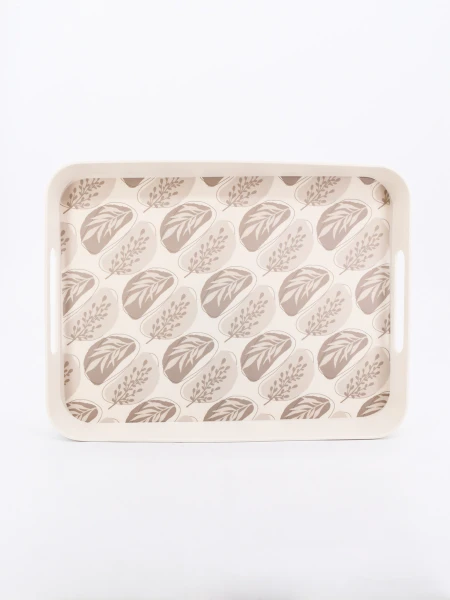 BANDEJA ESTAMPADA BEIGE