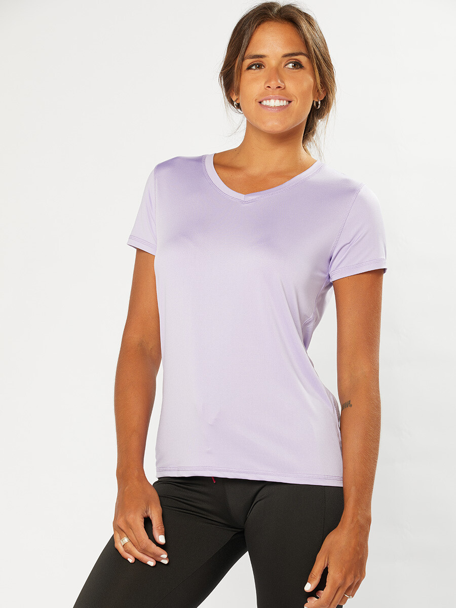 T-SHIRT SMITA CHAMPION - Lila 