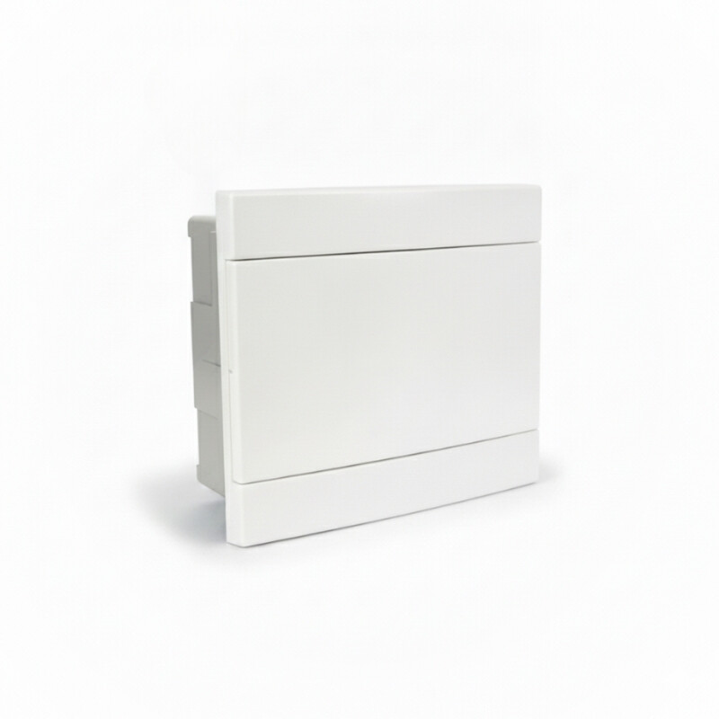 Tablero 12 Módulos de Embutir Tablero 12 Módulos de Embutir Blanco