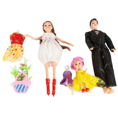 3X2 OUTLET Pareja y Bebe c/ accesorios 51x6x33cm 3x2 Outlet Pareja Y Bebe C/ Accesorios 51x6x33cm