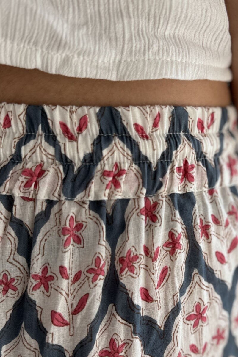 Pantalon Joaco Flores rosas