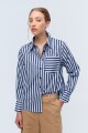 Camisa Indigo Azul