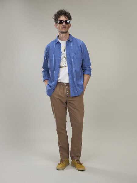 SHIRT SAVANNAH 5.0 CUADROS AZUL