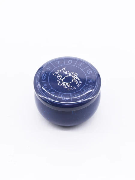 VELA ZODIACO CÁNCER AZUL