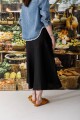 PRE VENTA FALDA POMELA Negro